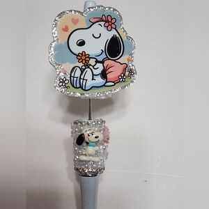 Snoop Beadable Pen Acrylic Flatback 2 Pc Sugar Beads Beaded Crafts Rhinestone